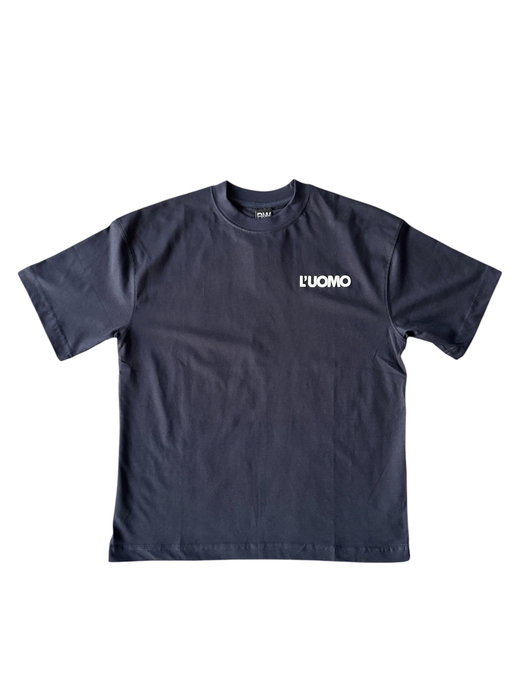 L'UOMO BASKILI SIYAH TSHIRT