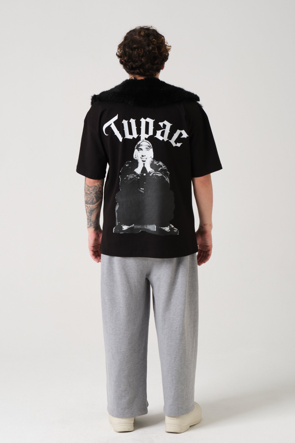 Tupac Baskılı T-shirt
