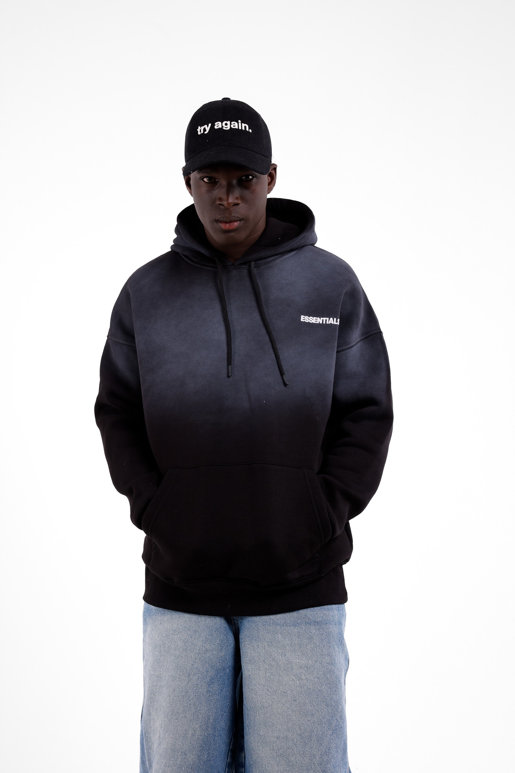 ESSENETIALS Baskılı Çift Renk Sweatshirt