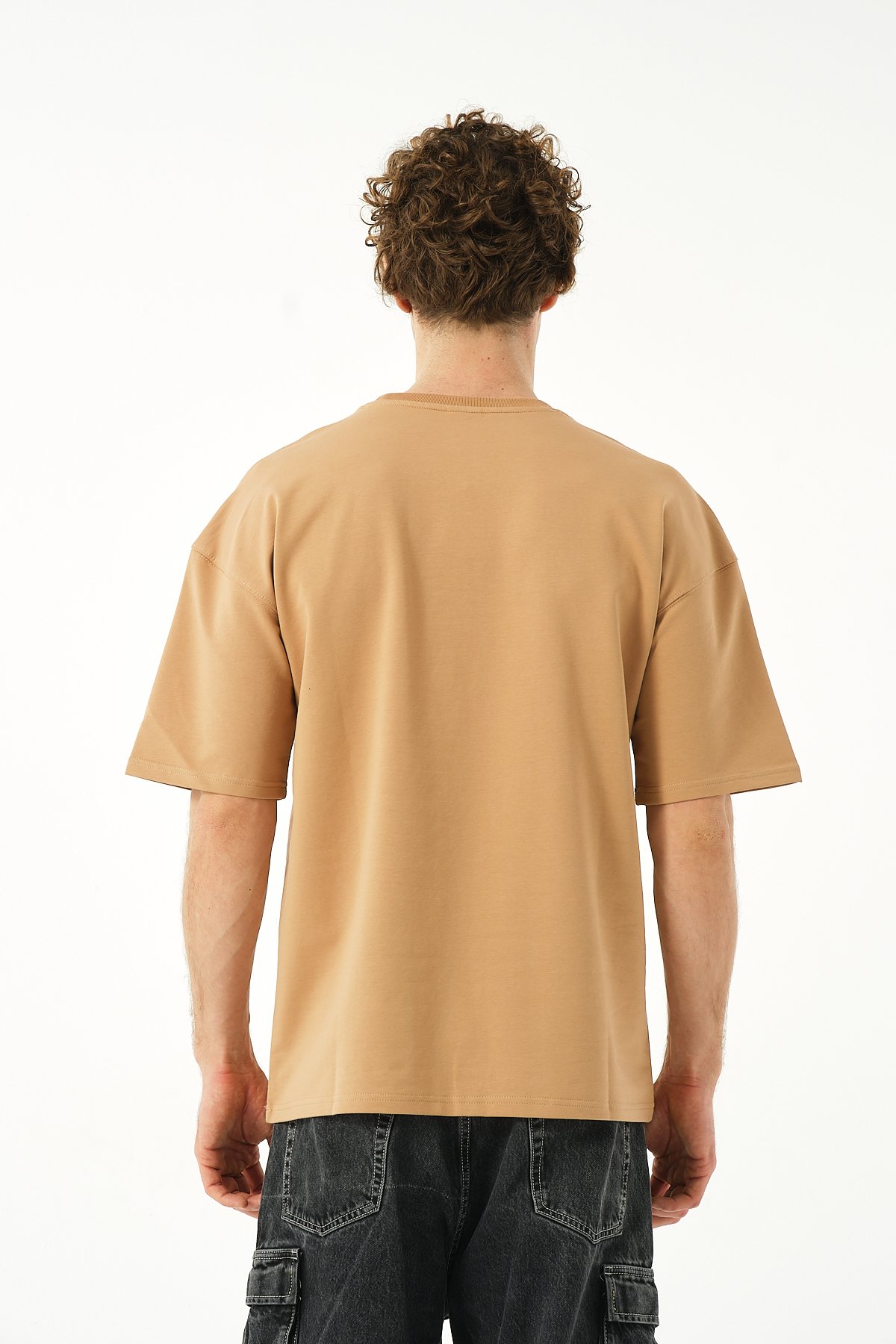 Essentials Kabartma Oversize T-shirt