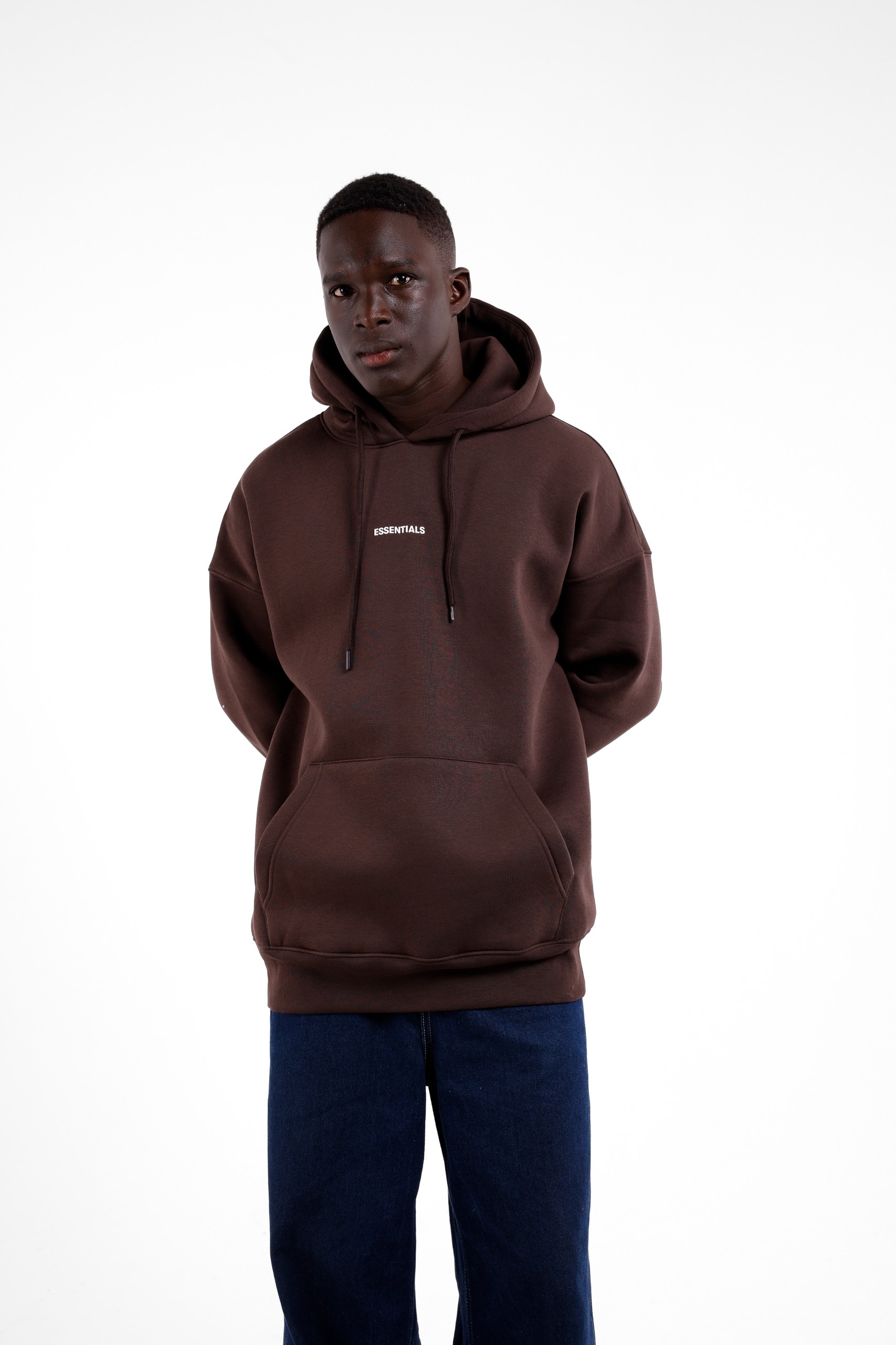 Küçük Essentials Baskılı Sweatshirt