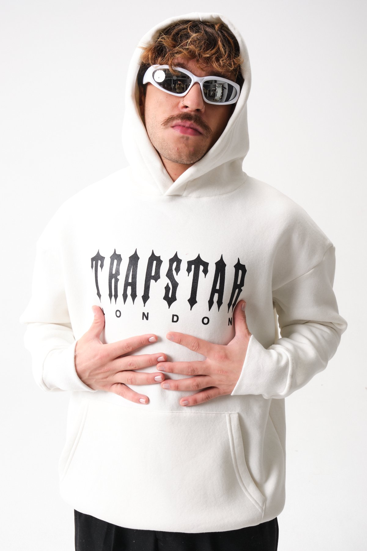 Trapstar London Baskılı Oversize Sweatshirt