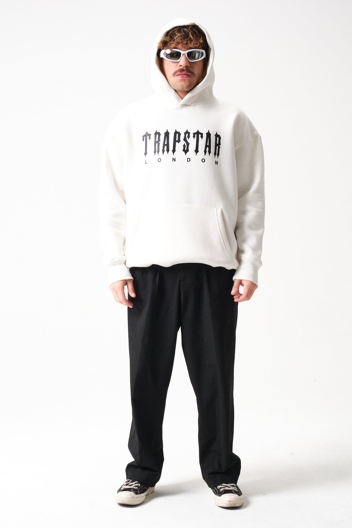 Trapstar London Baskılı Oversize Sweatshirt