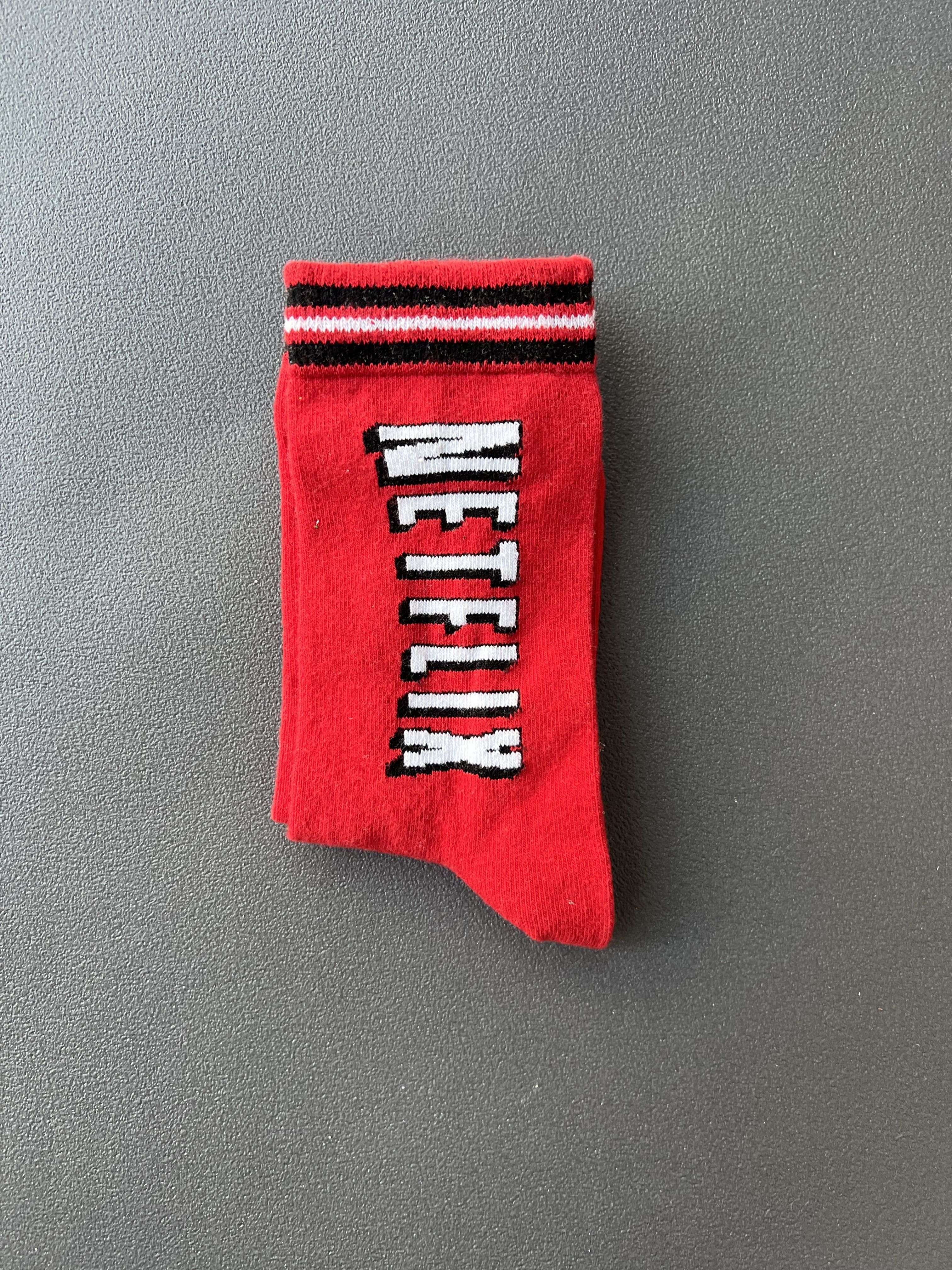 Netflix Baskılı Çorap