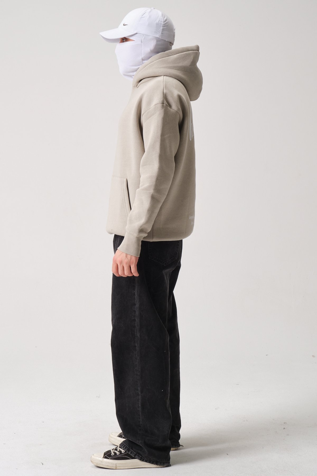 Gangster's Paradise Baskılı Oversize Sweatshirt