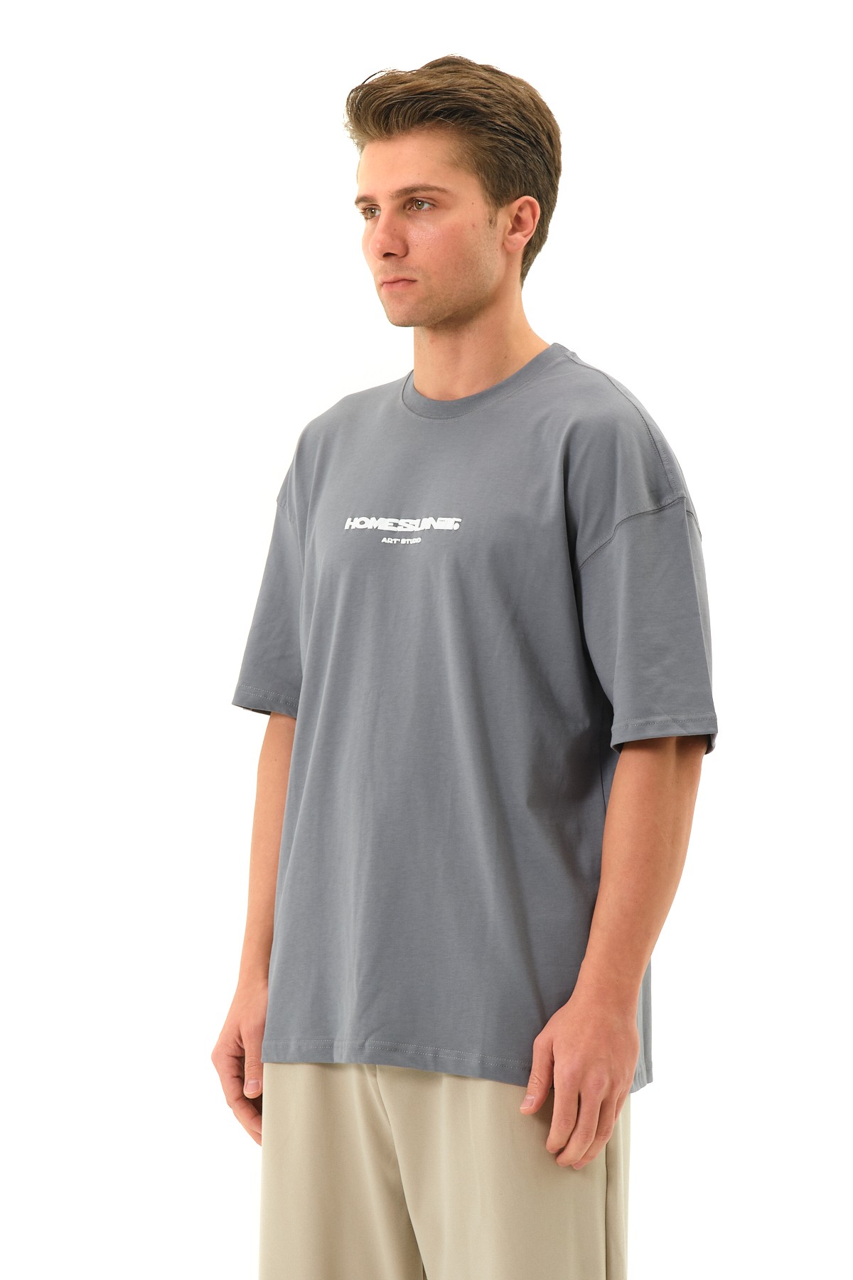Home Baskılı Oversize T-shirt