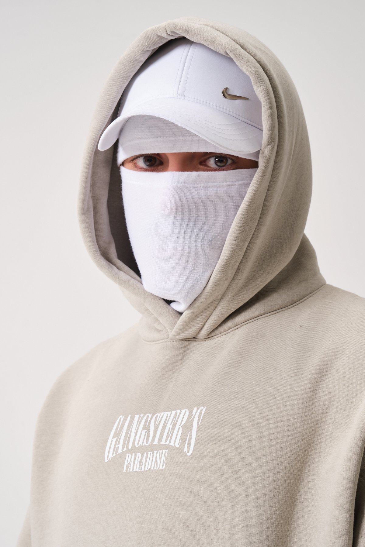 Gangster's Paradise Baskılı Oversize Sweatshirt