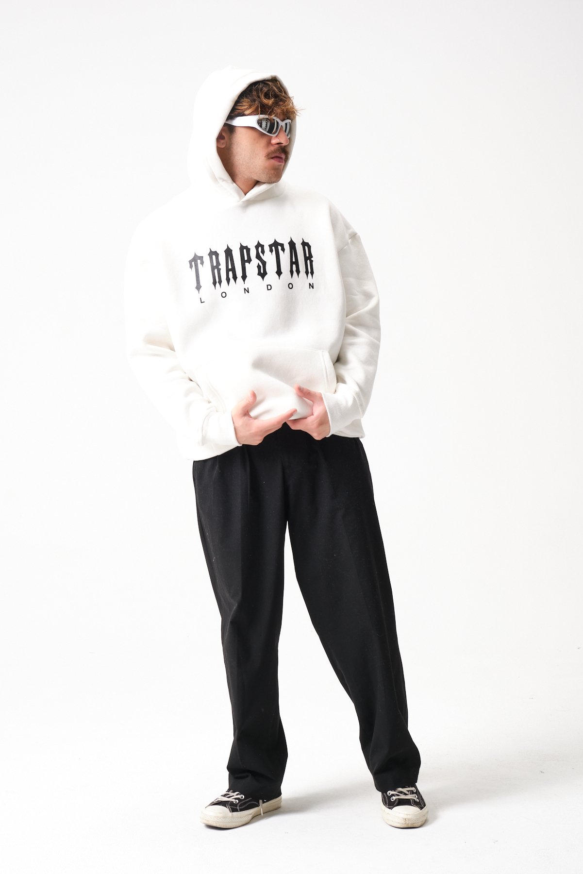 Trapstar London Baskılı Oversize Sweatshirt