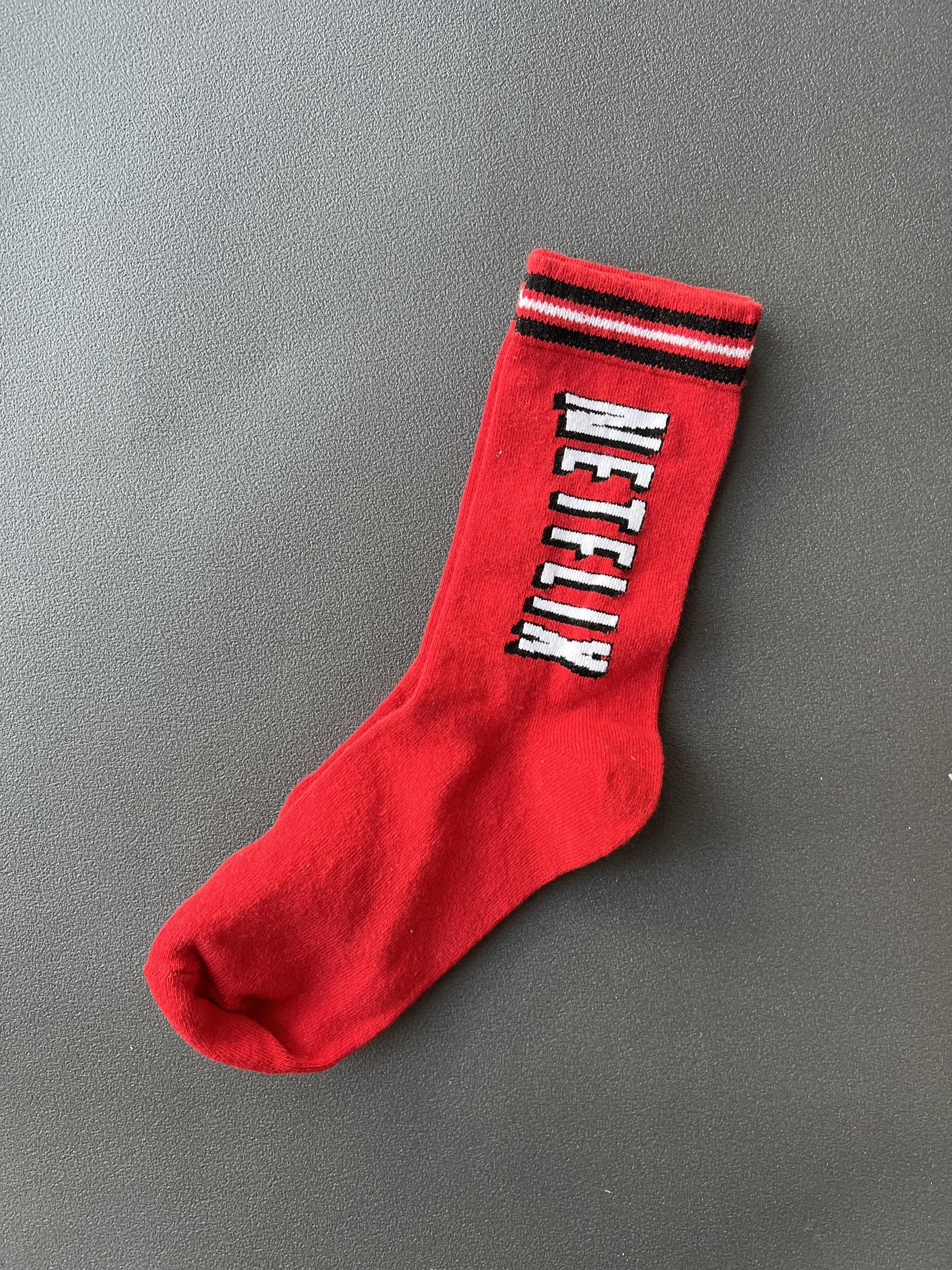 Netflix Baskılı Çorap