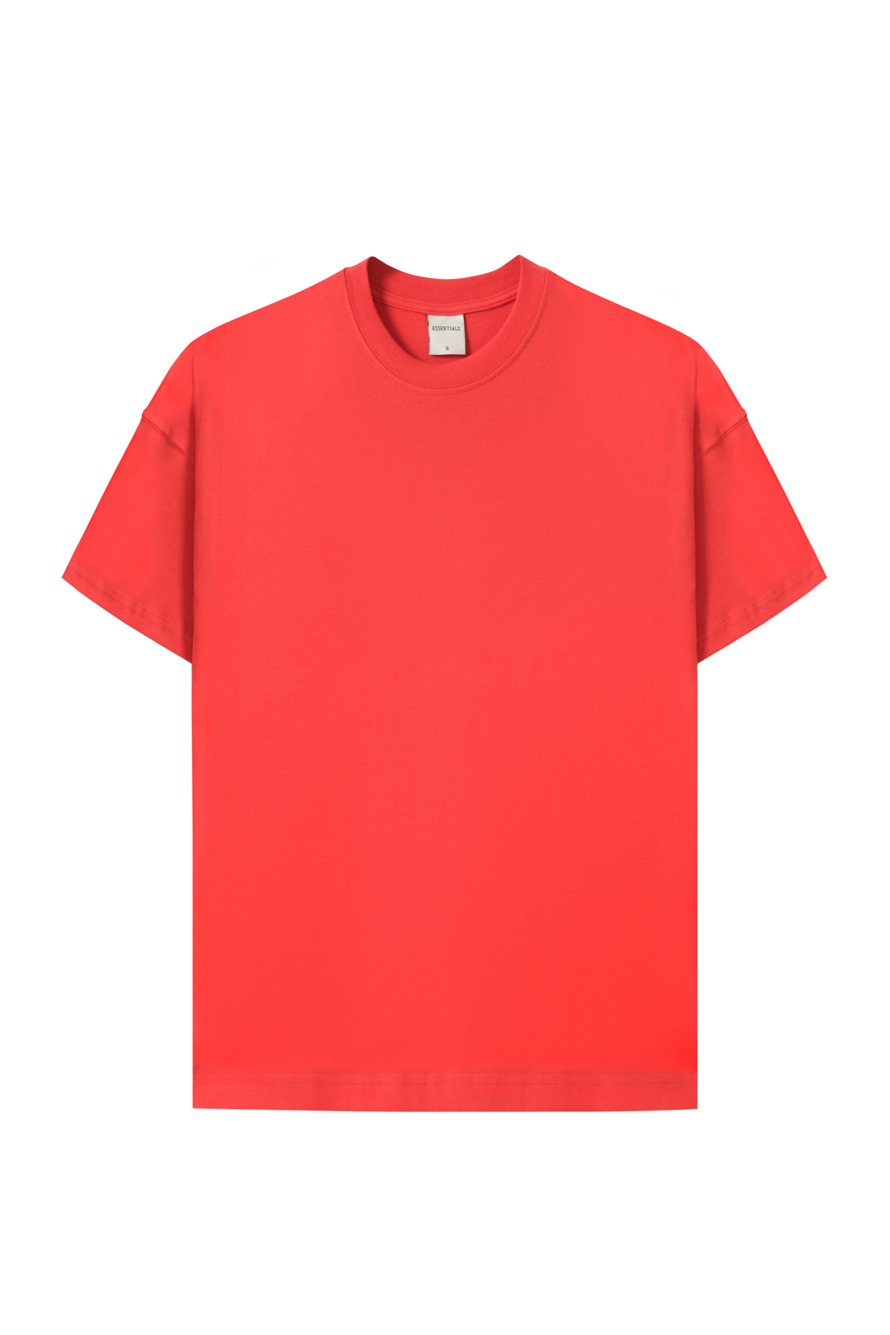 Basic Oversize T-shirt - Kırmızı