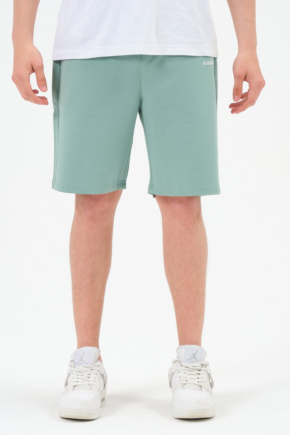 Essentials Baskılı Oversize Şort