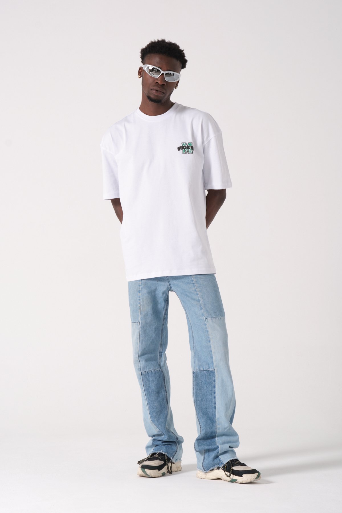 Einsicht M Baskılı Oversize T-shirt