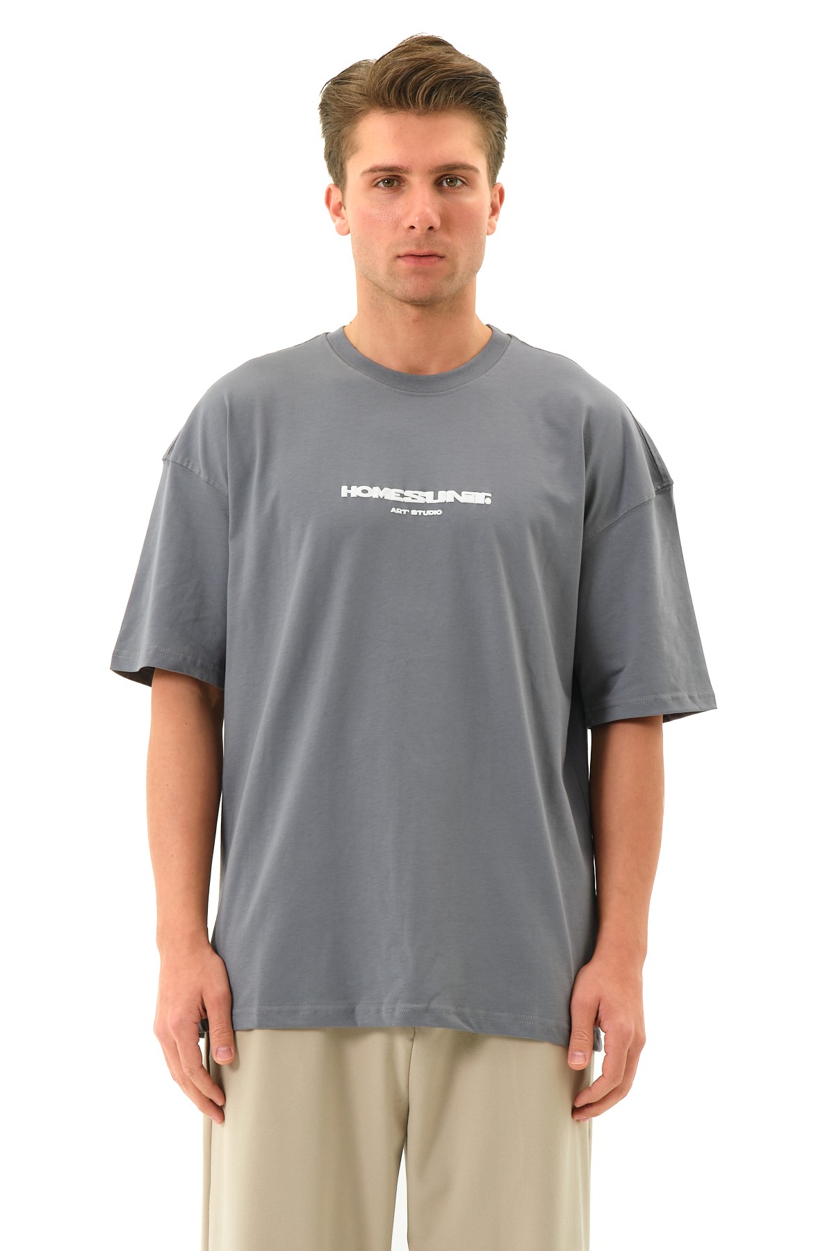 Home Baskılı Oversize T-shirt
