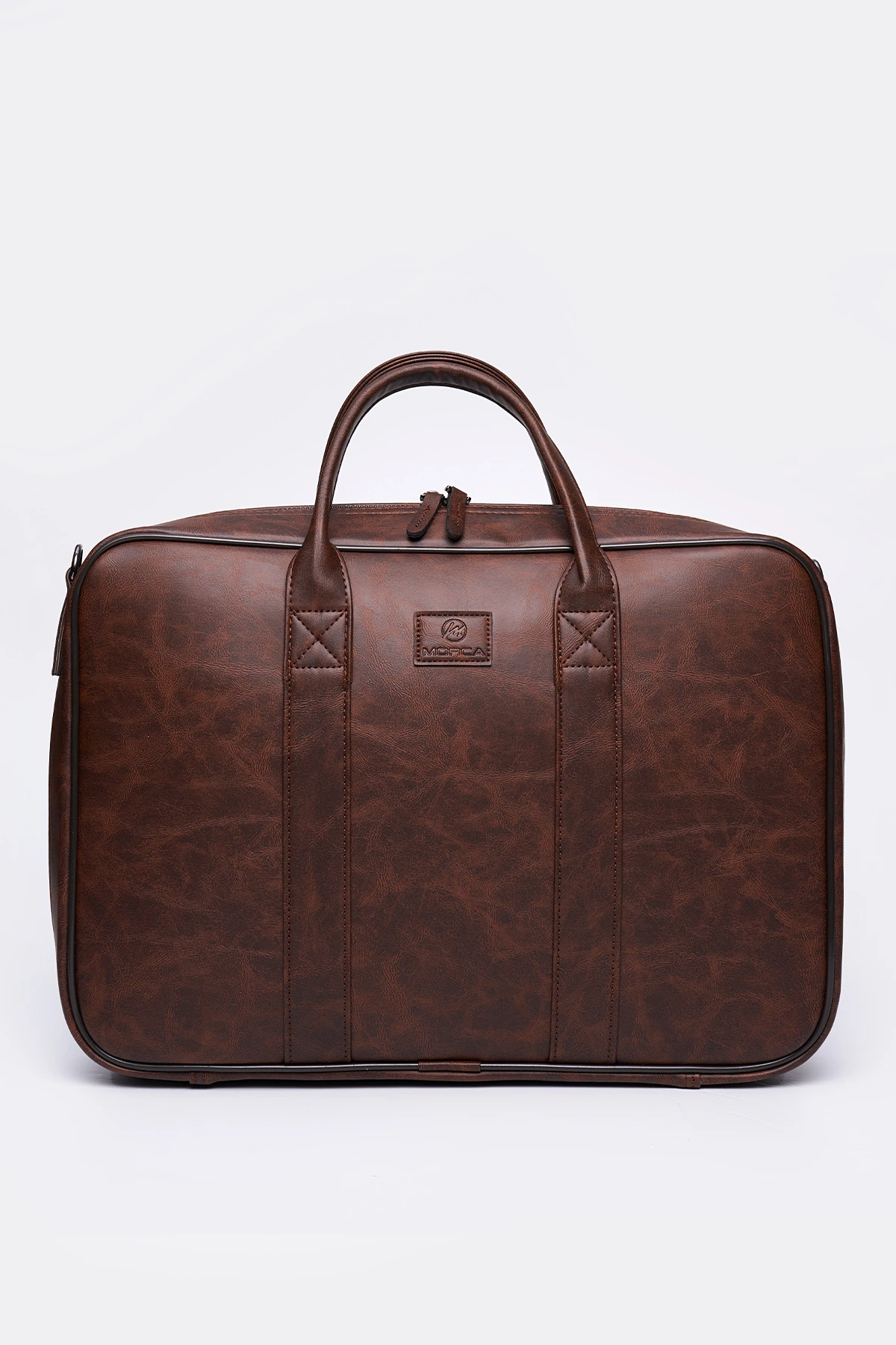 Macbook Organizer Laptop Evrak Çantası 15.6" & 16" İnç Crazy Kahve