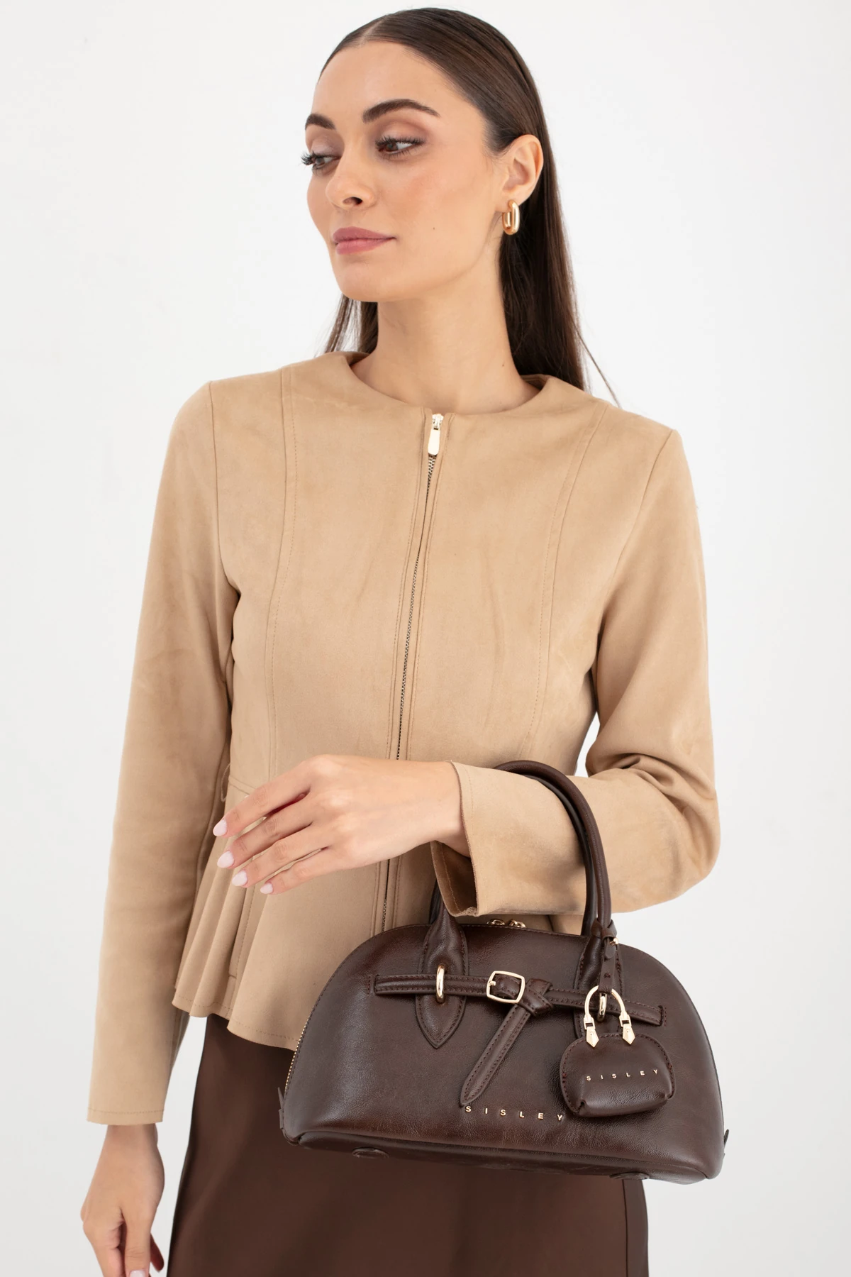 Sisley Kadın Kol Çantası SLY_244 - Haki