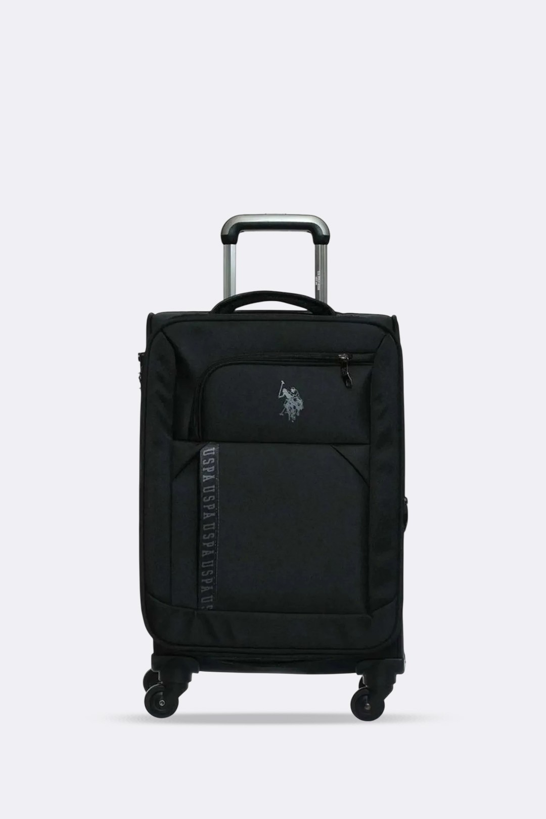 USPA Unisex Kumaş Valiz Kabin Boy Siyah PLVLZ22804 - Siyah