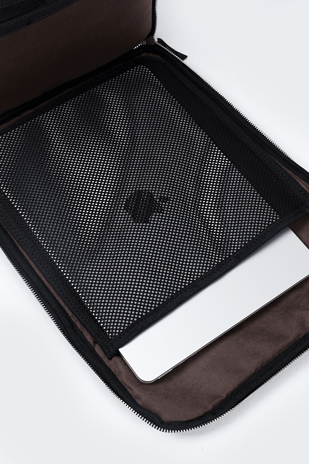 Organizer Premium Deri Sırt Laptop Çantası Unisex - Siyah Kroko