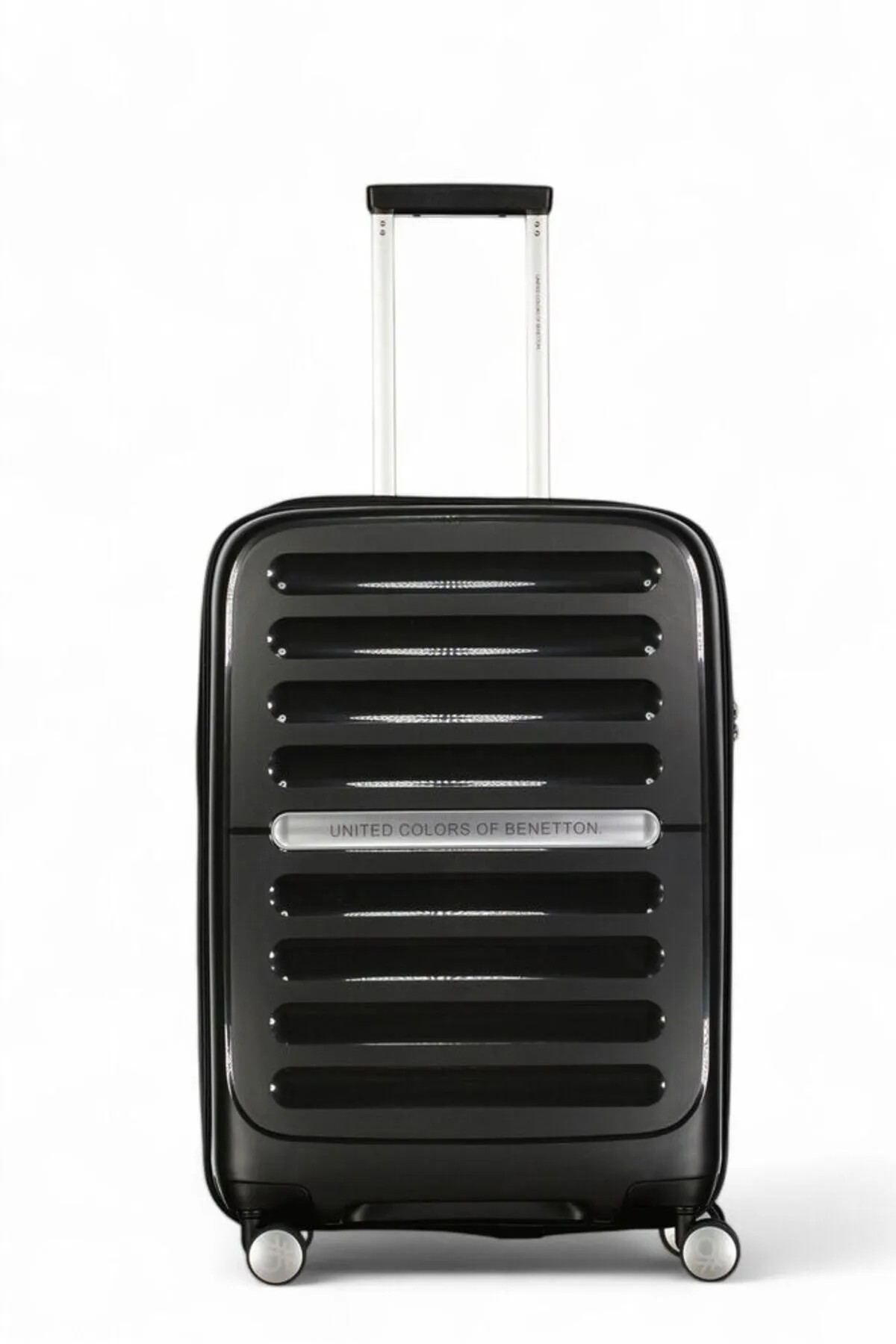 Benetton Orta Boy Valiz Trolley 60 cm - Siyah