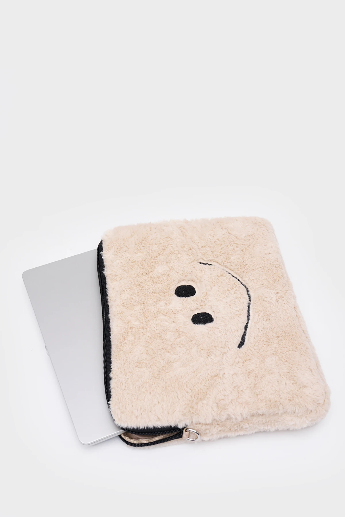 Smile Laptop Kılıfı 13" & 14" İnç Uyumlu - Bej