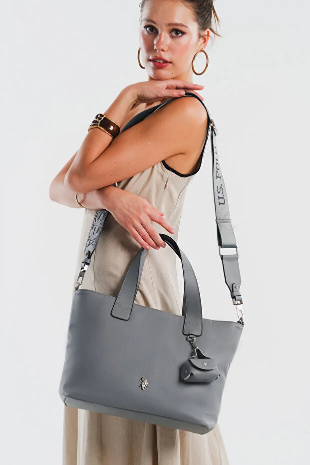 USPA Kadın Omuz Çantası US25598 - K.Gri