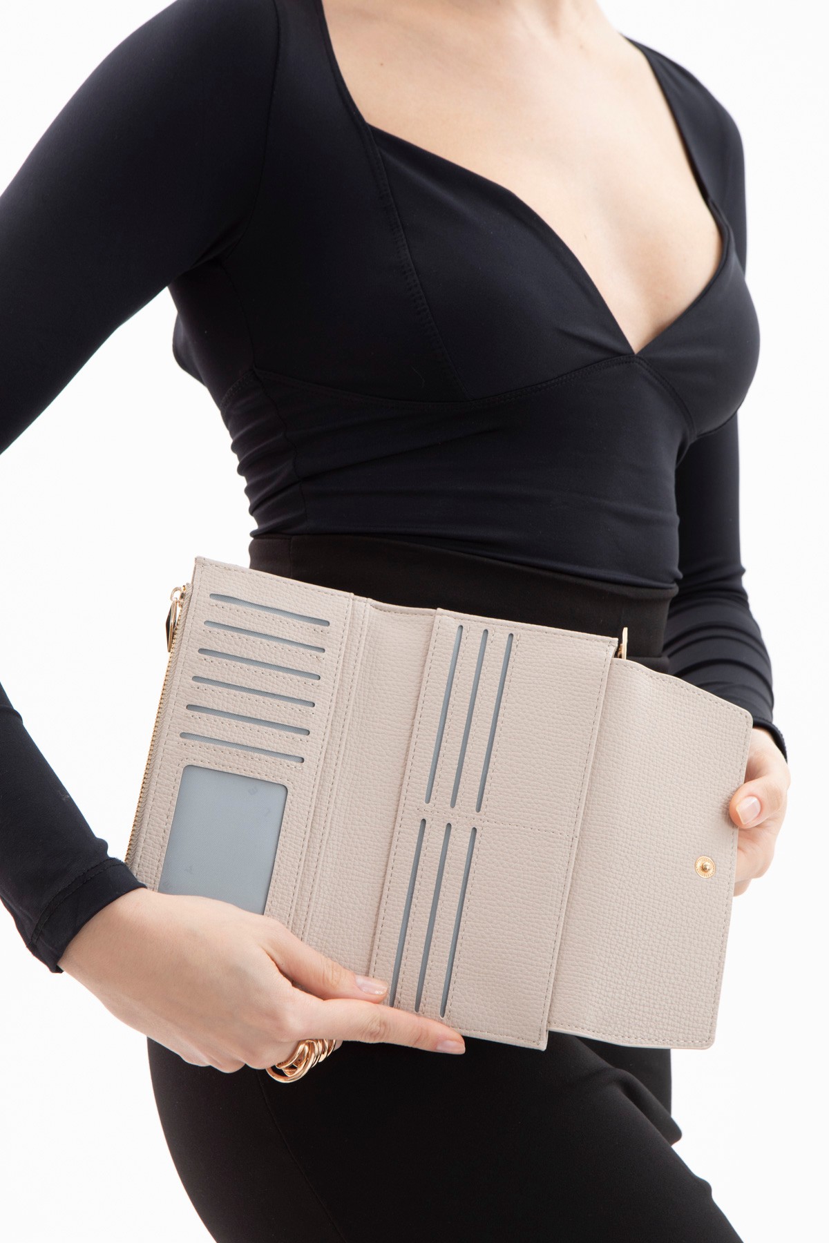 Sisley Kadın Cüzdan SLY_228 - Bej