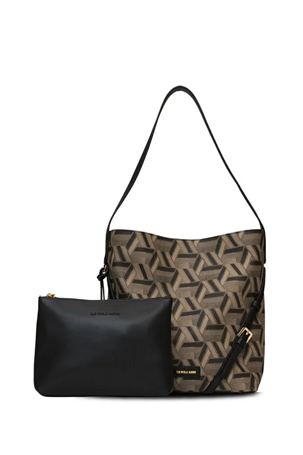 USPA Kadın Omuz Çantası US25508 - Vizon