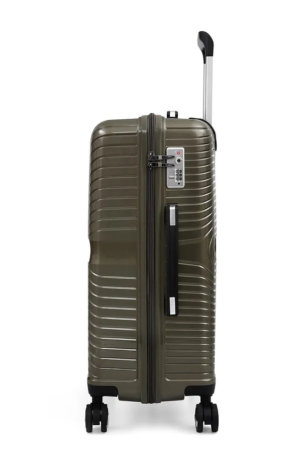 ÇÇS 5239 Polipropilen 3'lü Valiz Seti - Haki