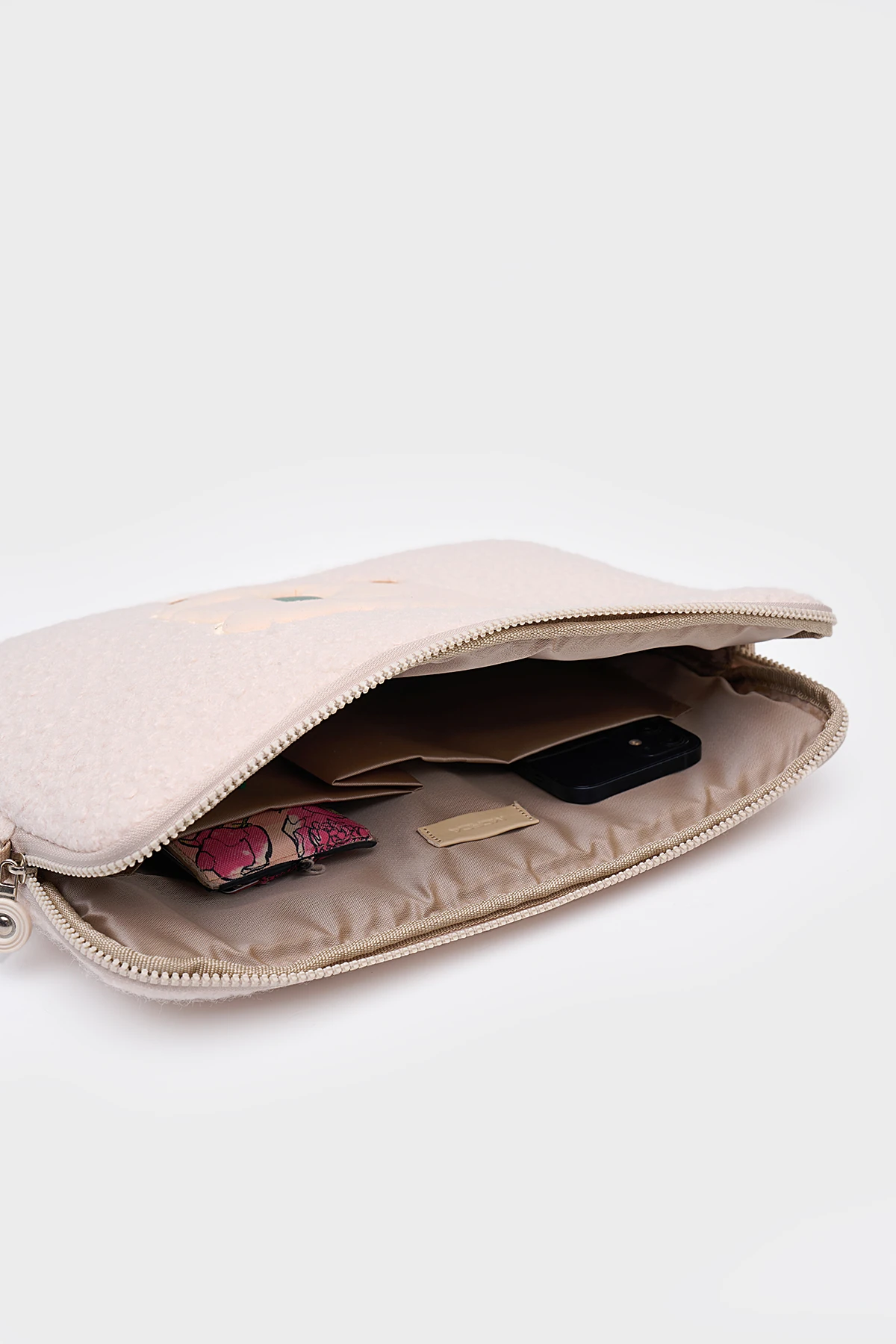 Teddy Bear Laptop Kılıfı 13" & 14" İnç Uyumlu - Bej