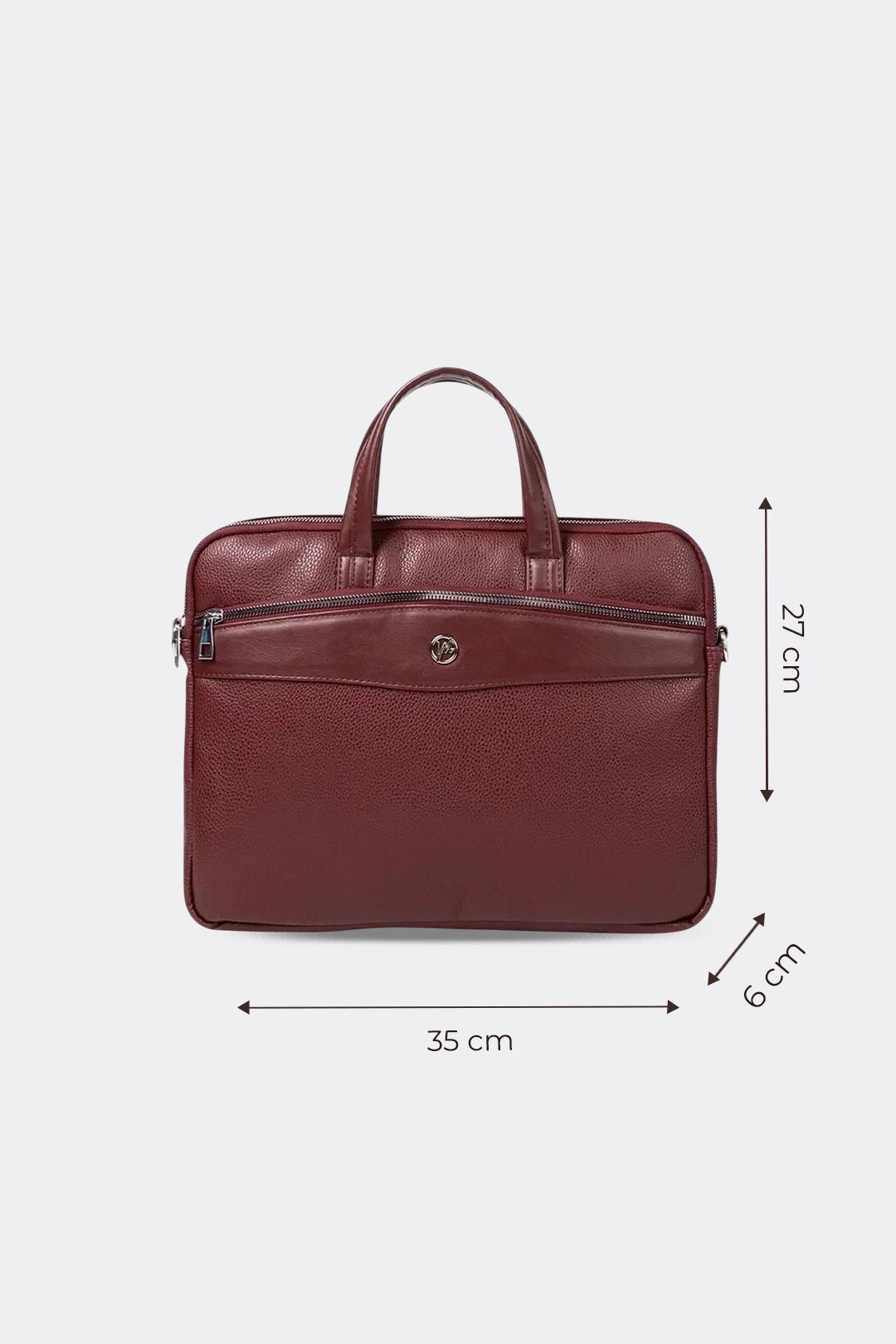Unisex 13" & 14" Laptop Evrak Çantası Bordo