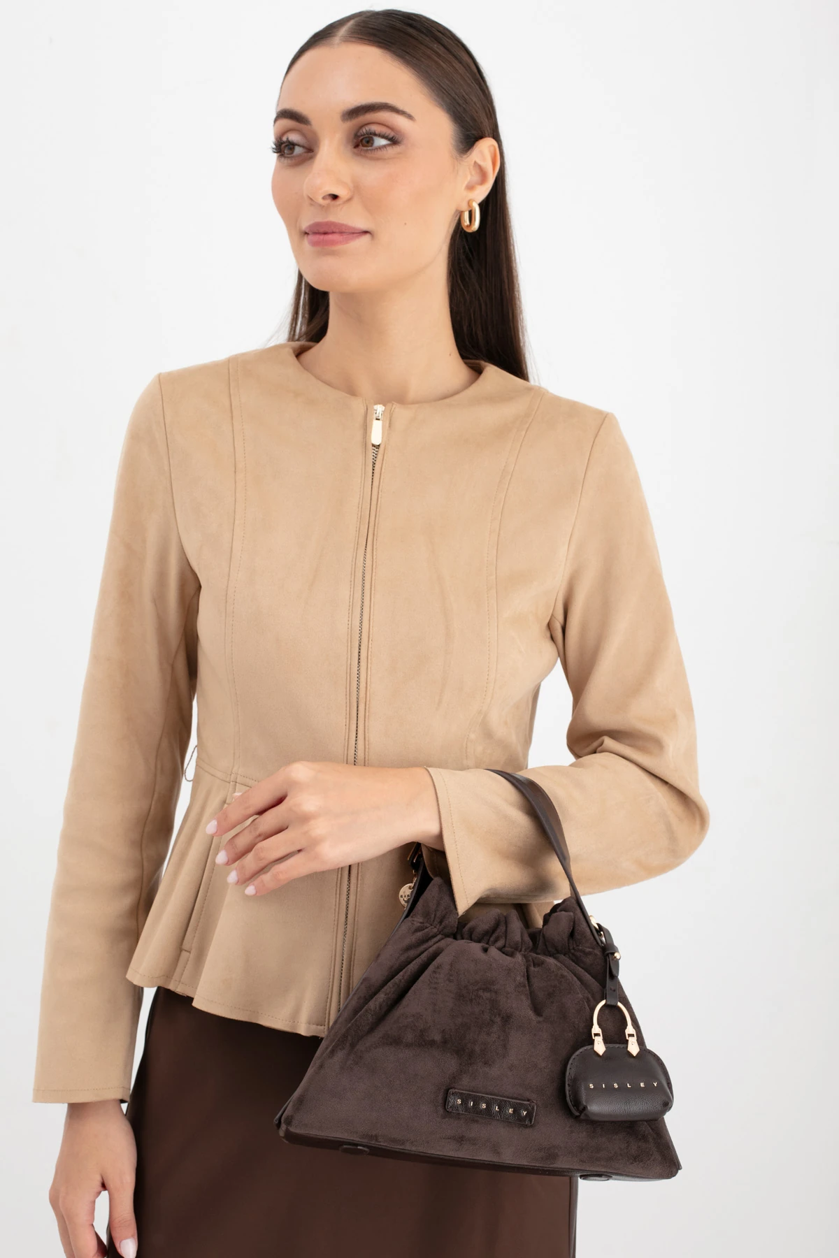 Sisley Kadın Kol Çantası SLY_245 - Kahverengi