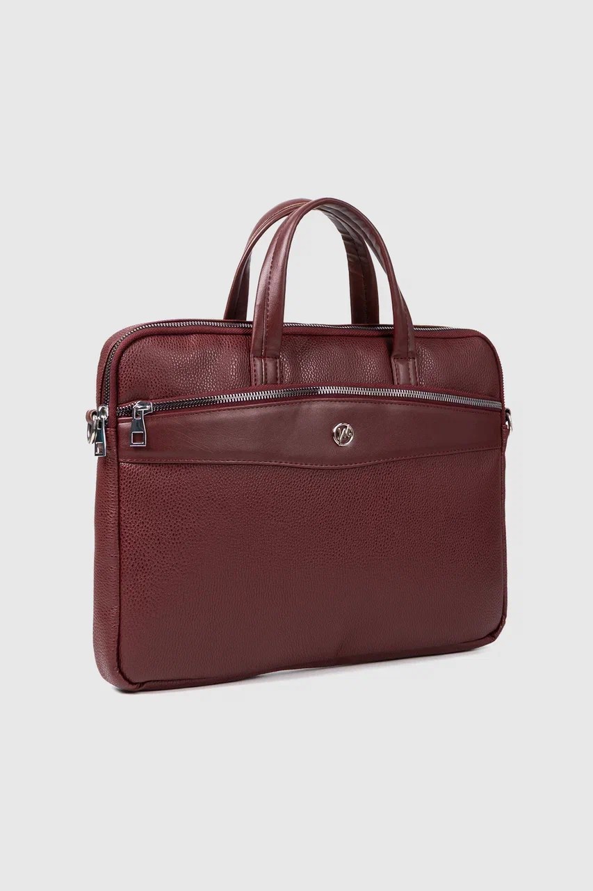 Unisex 13" & 14" Laptop Evrak Çantası Bordo