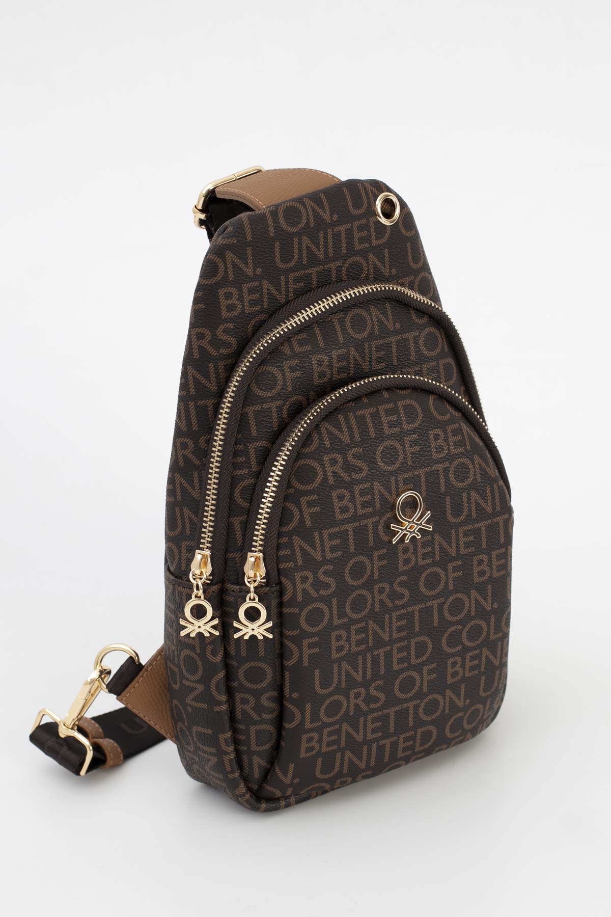 Benetton Kadın Vücut Çantası BNT_1644 - Kahve-Taba