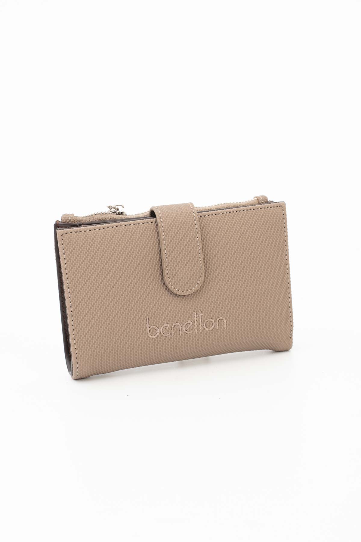 Benetton Kadın Cüzdan BNT_1657 - Vizon