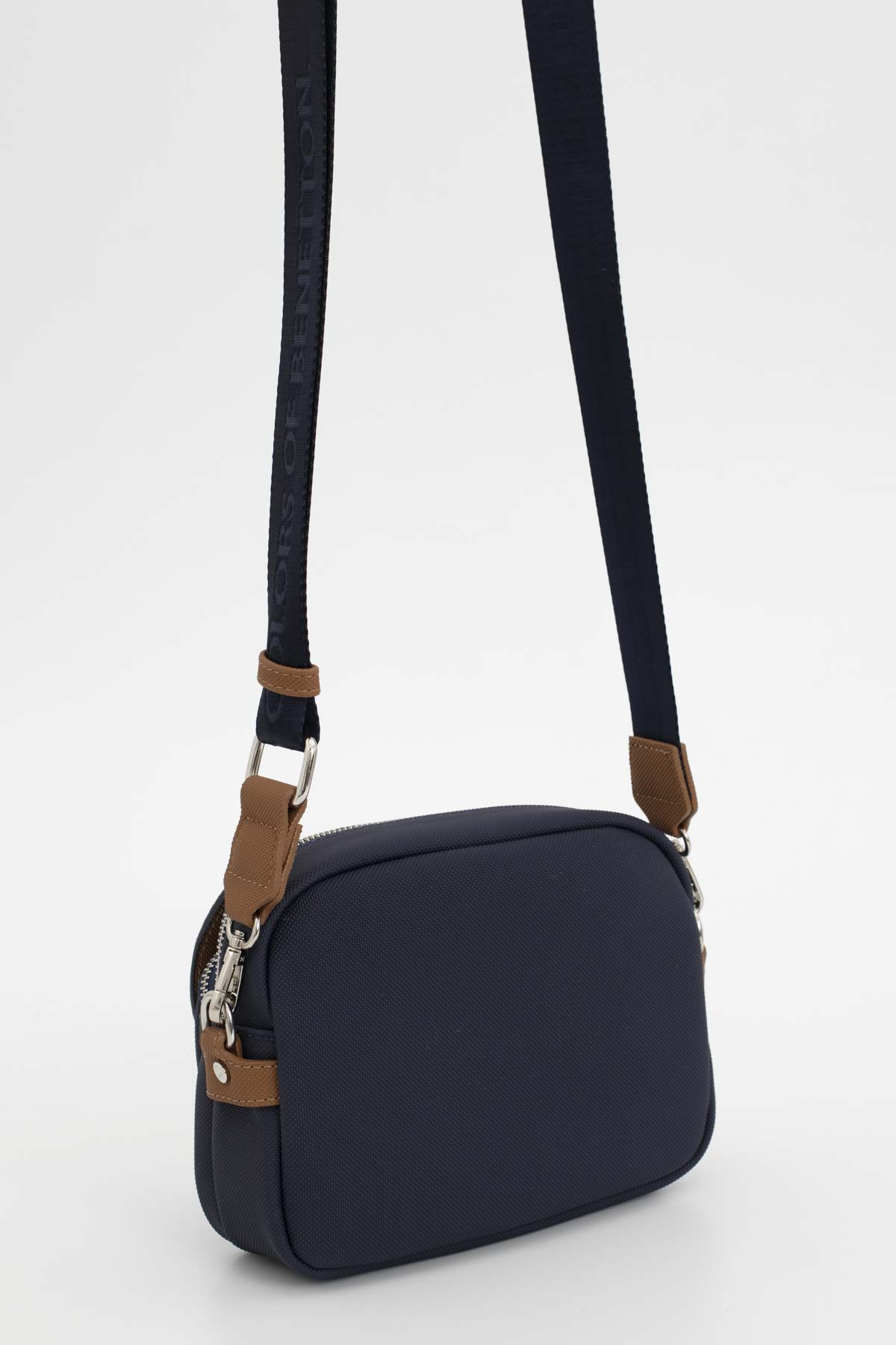Benetton Kadın Çapraz Çanta BNT_1665 - Lacivert-Camel