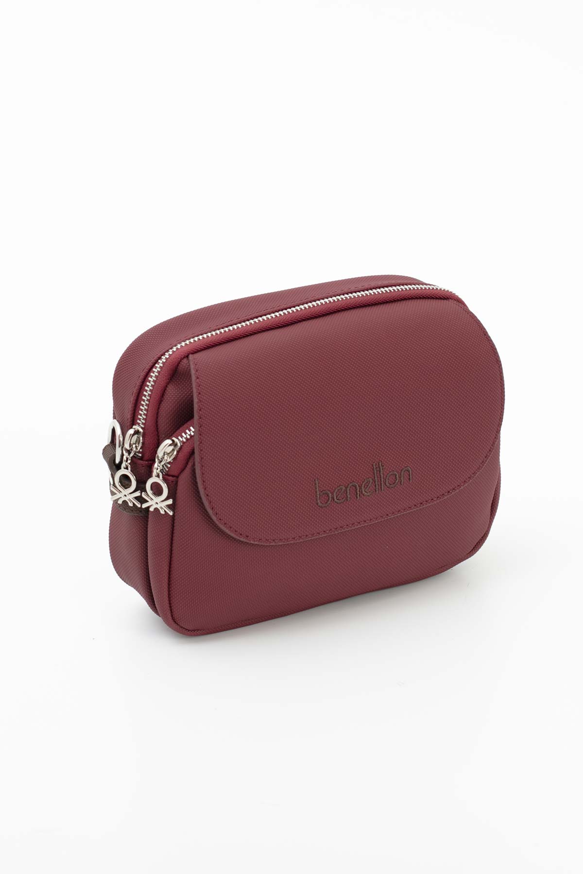 Benetton Kadın Çapraz Çanta BNT_1665 - Bordo-Kahve