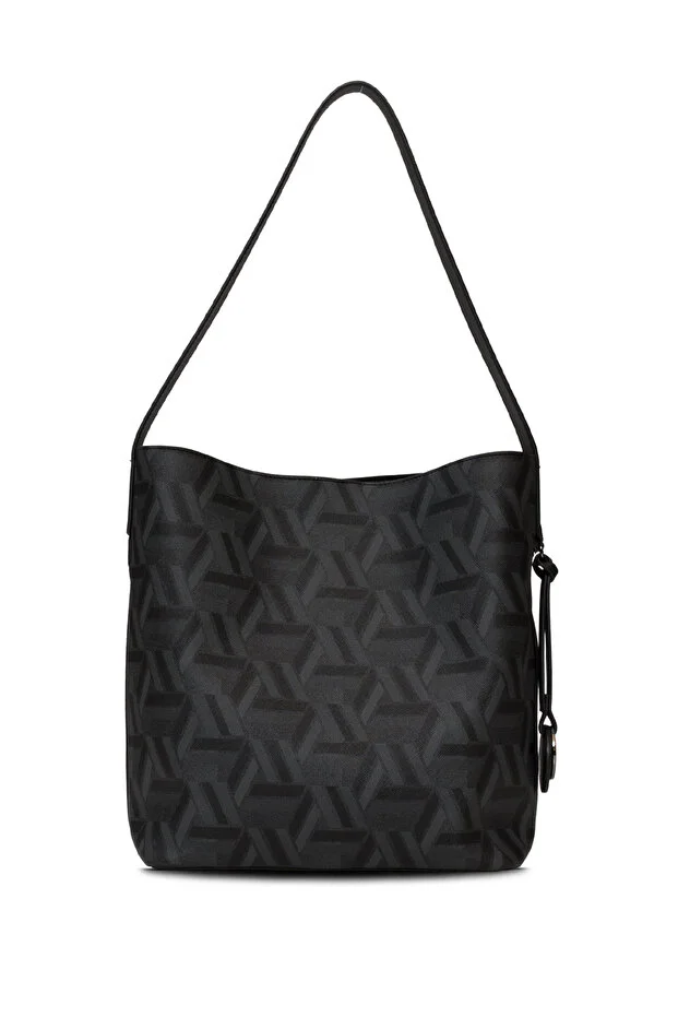 USPA Kadın Omuz Çantası US25508 - Siyah