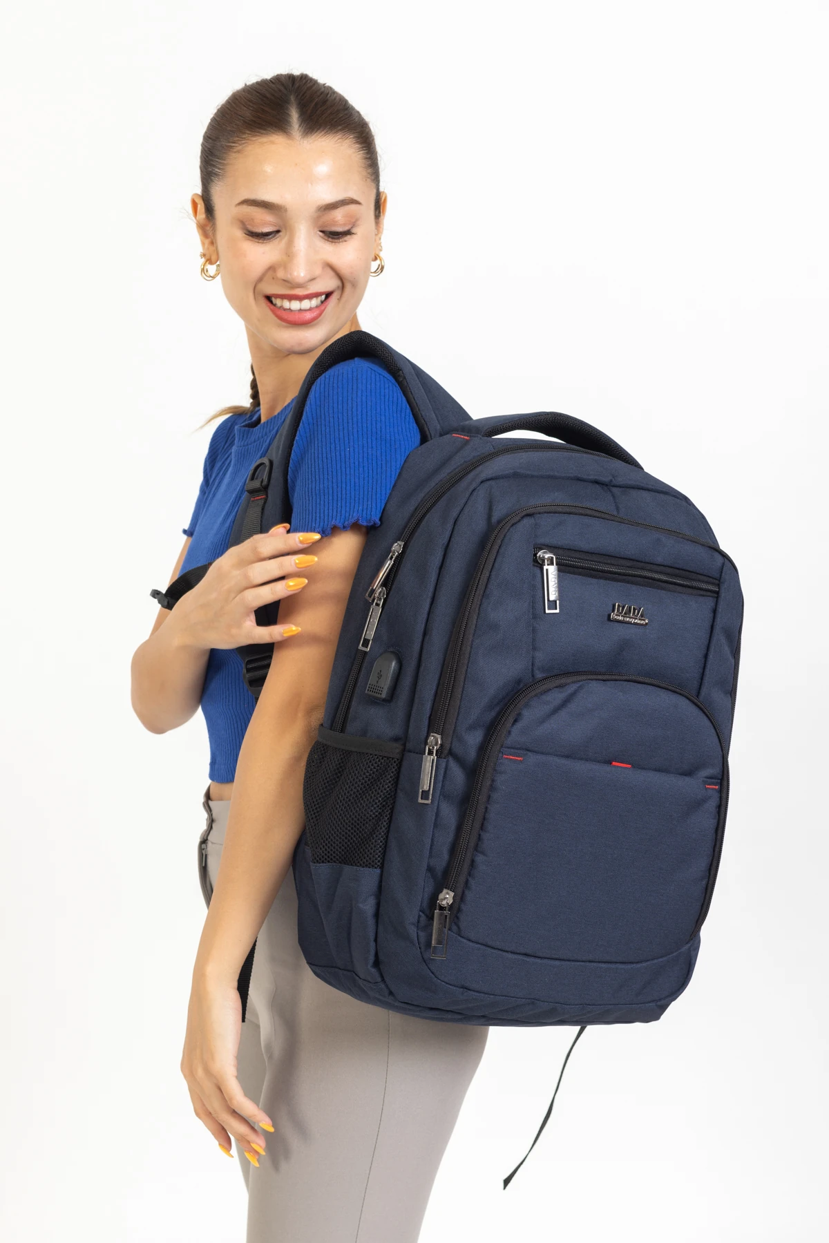 Dada Unisex Sırt Çantası DADA-03 - Lacivert