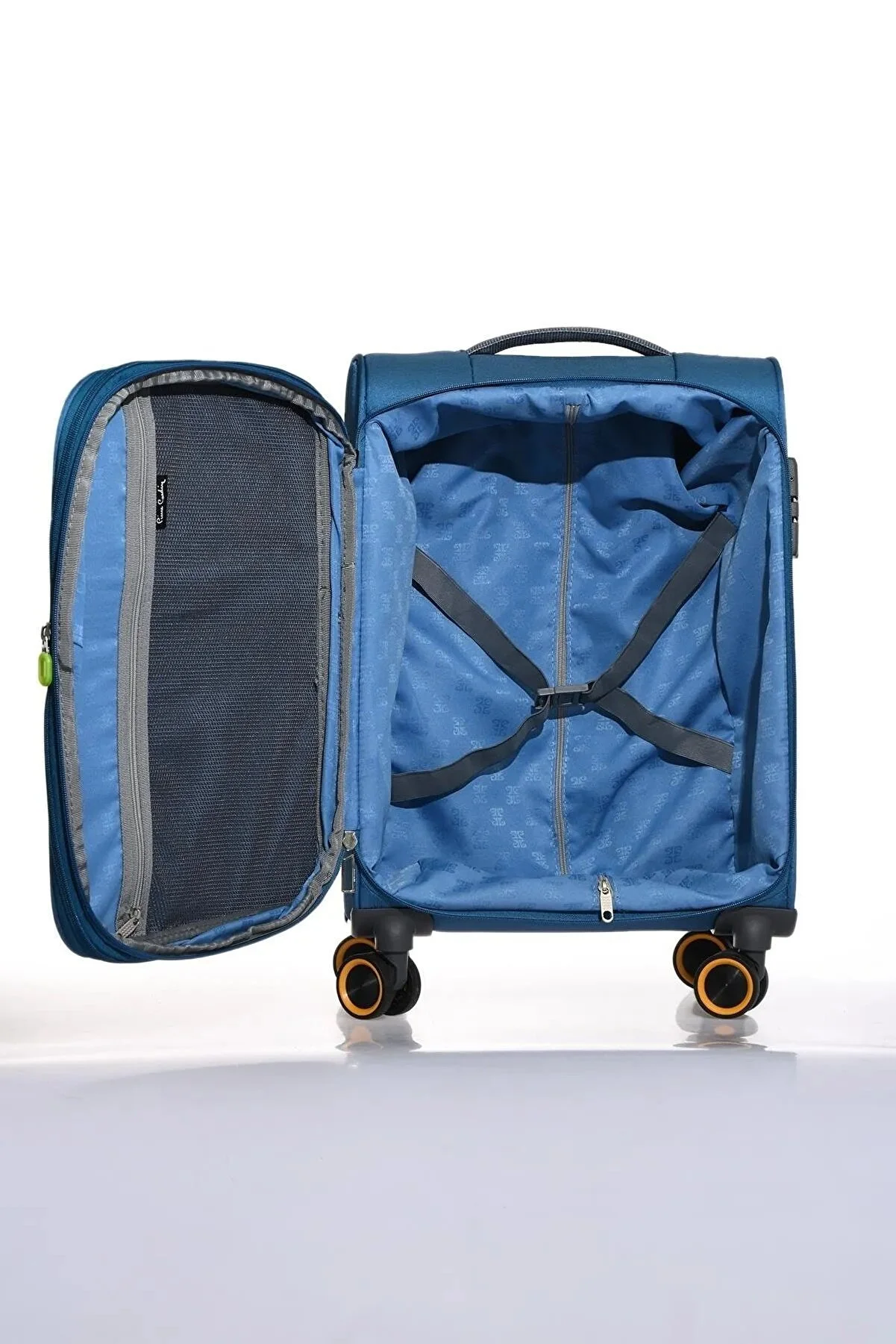 Pierre Cardin Orta Boy Valiz - Mavi