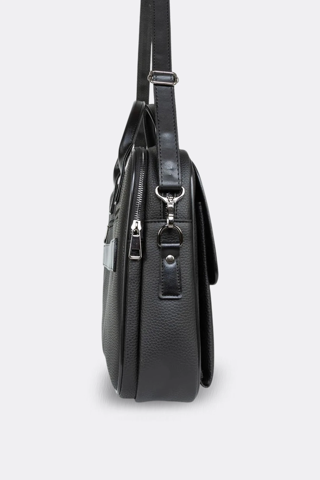 Siyah Evrak Çantası Laptop Bölmeli