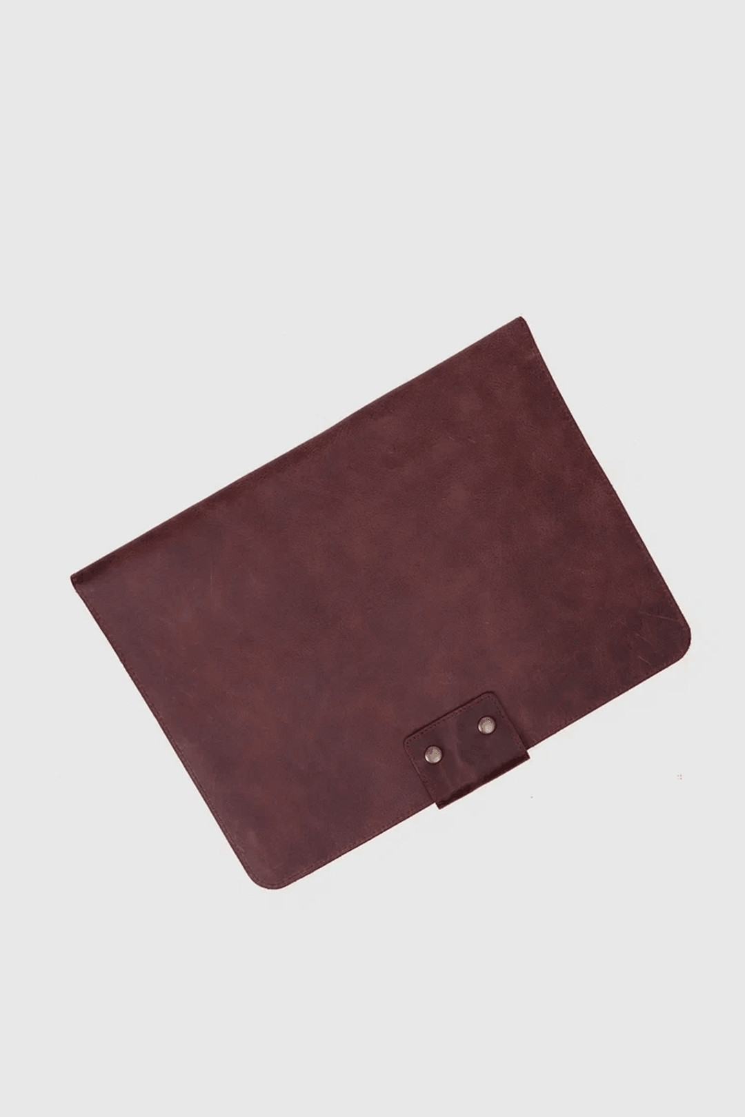 Hakiki Deri Macbook Air Pro 13-14 İnç Organizer Evrak & Laptop & Tablet Çantası - Bordo