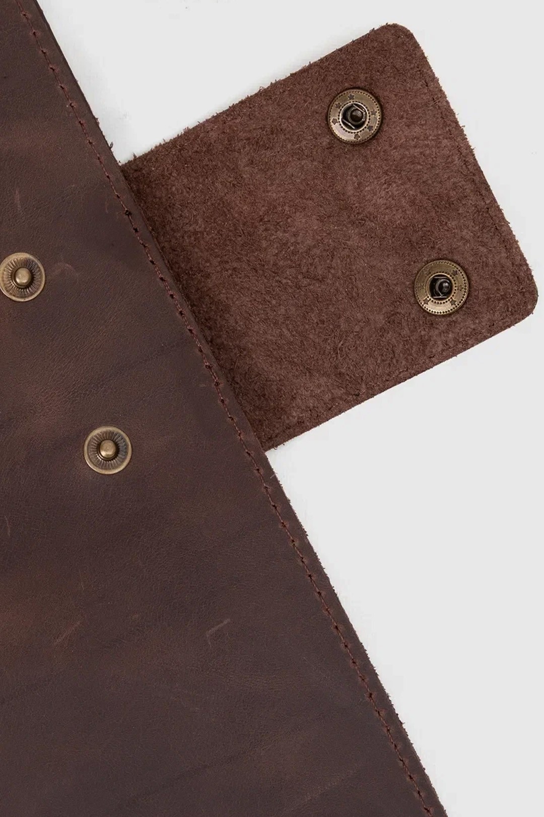 Hakiki Deri Macbook Air Pro 13-14 İnç Organizer Evrak & Laptop & Tablet Çantası - Fındık