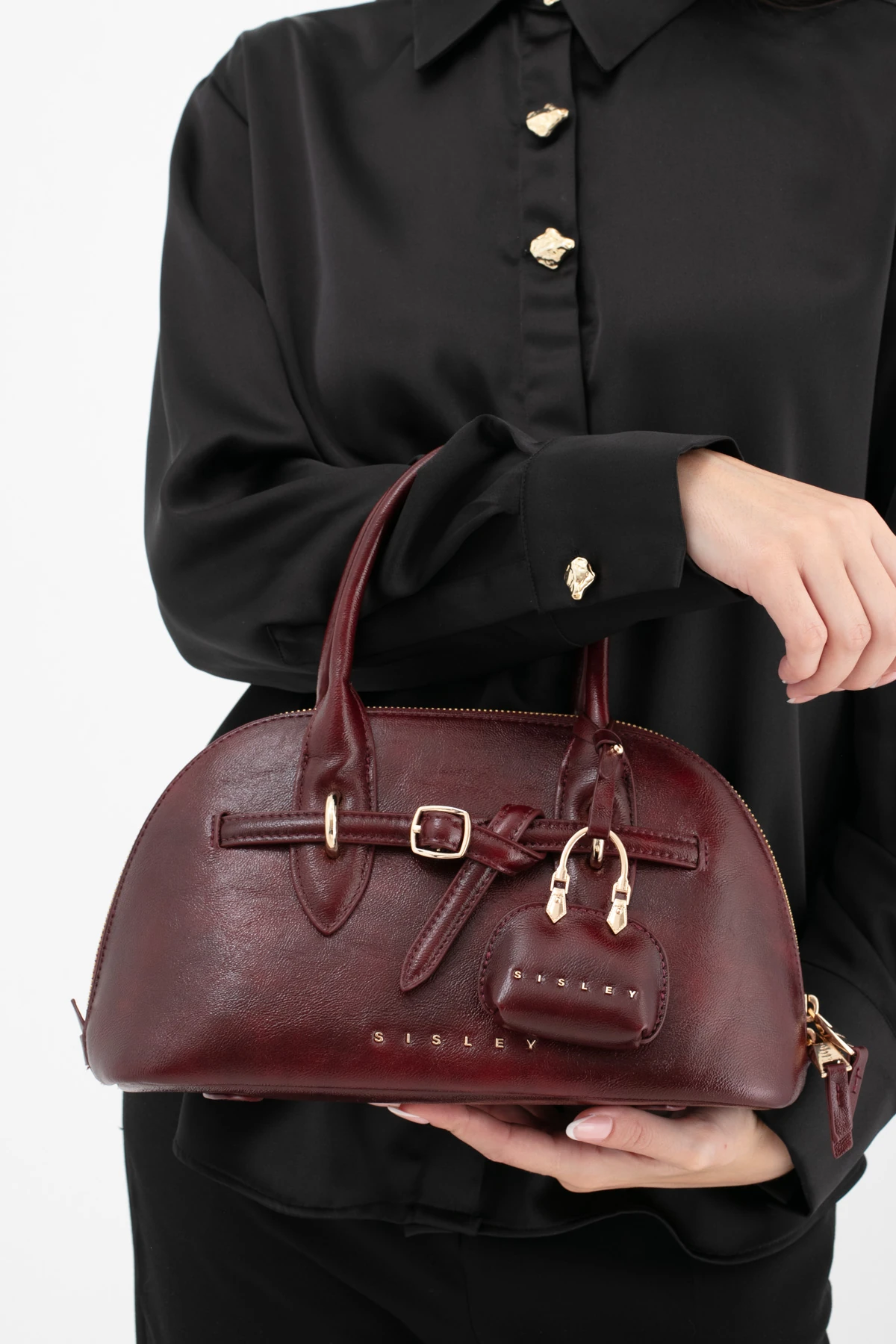 Sisley Kadın Kol Çantası SLY_244 - Bordo