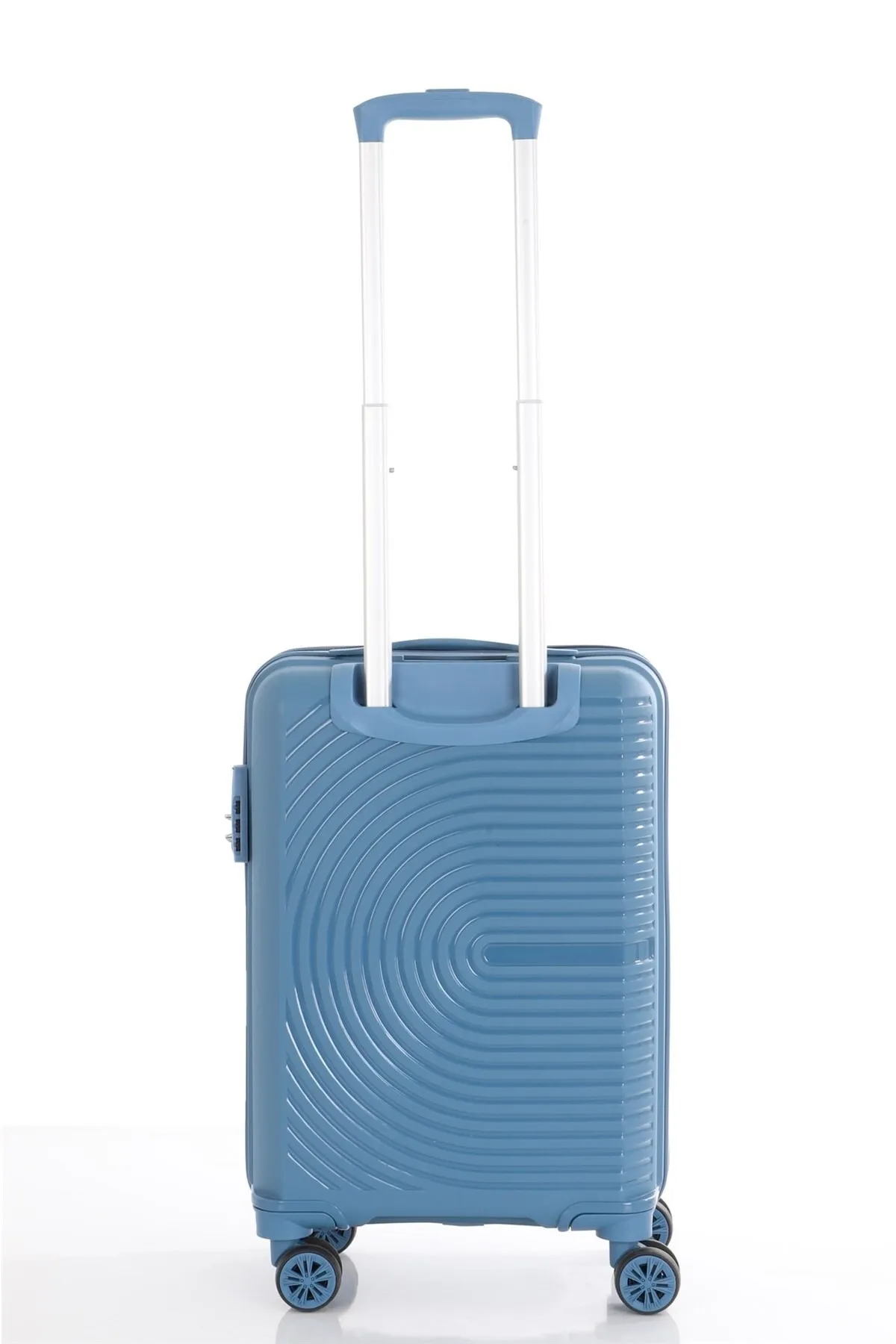 MÇS Polipropilen Kabin Boy Valiz  - Sky Blue