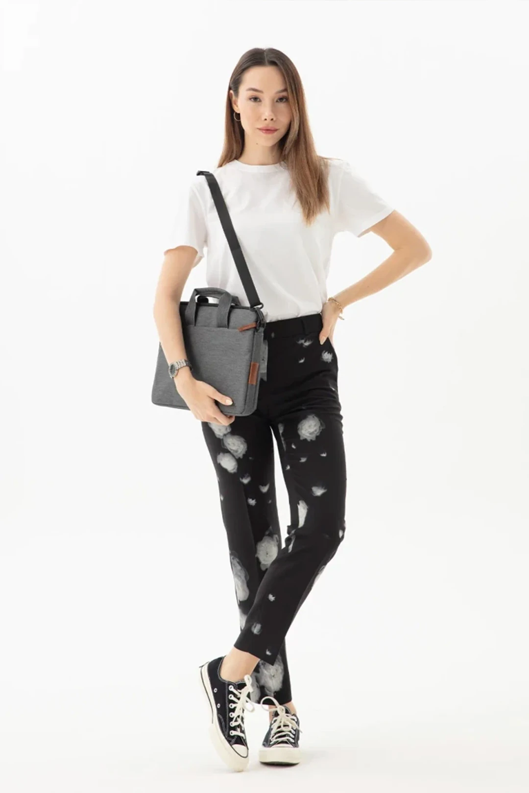 Su Geçirmez Kumaş Evrak & Laptop Çantası 13" - 14" Inç