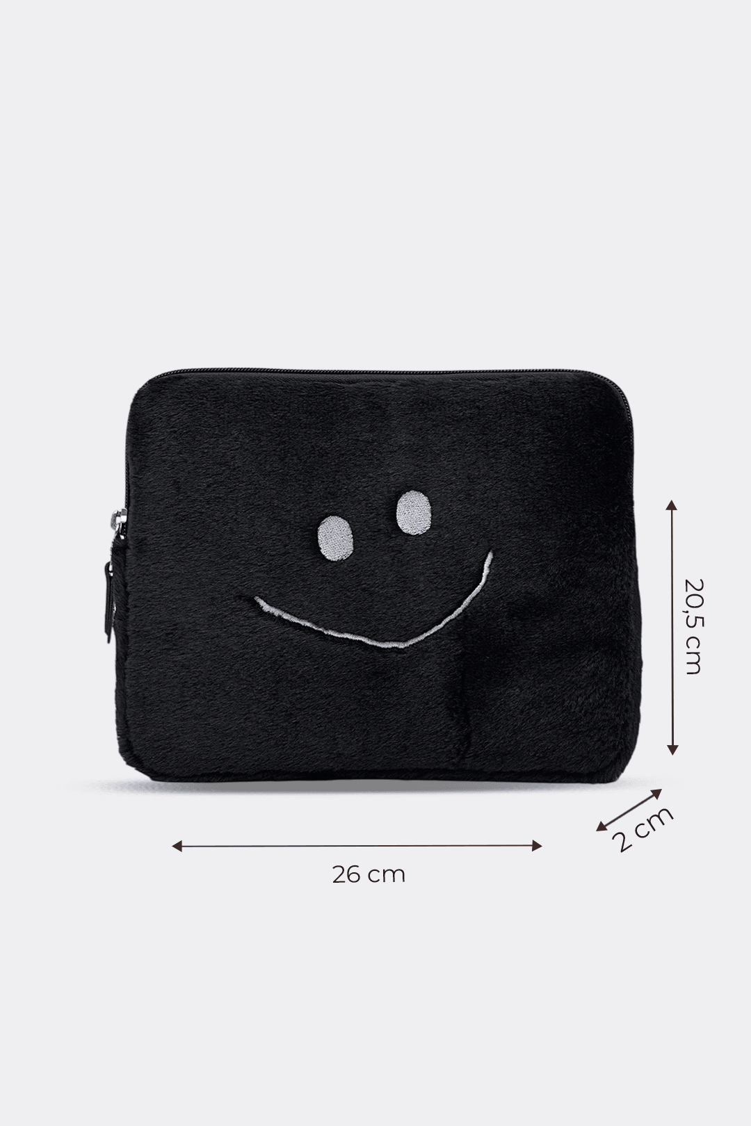 Smile Tablet Kılıfı 10” & 11” İnç Uyumlu  - Siyah