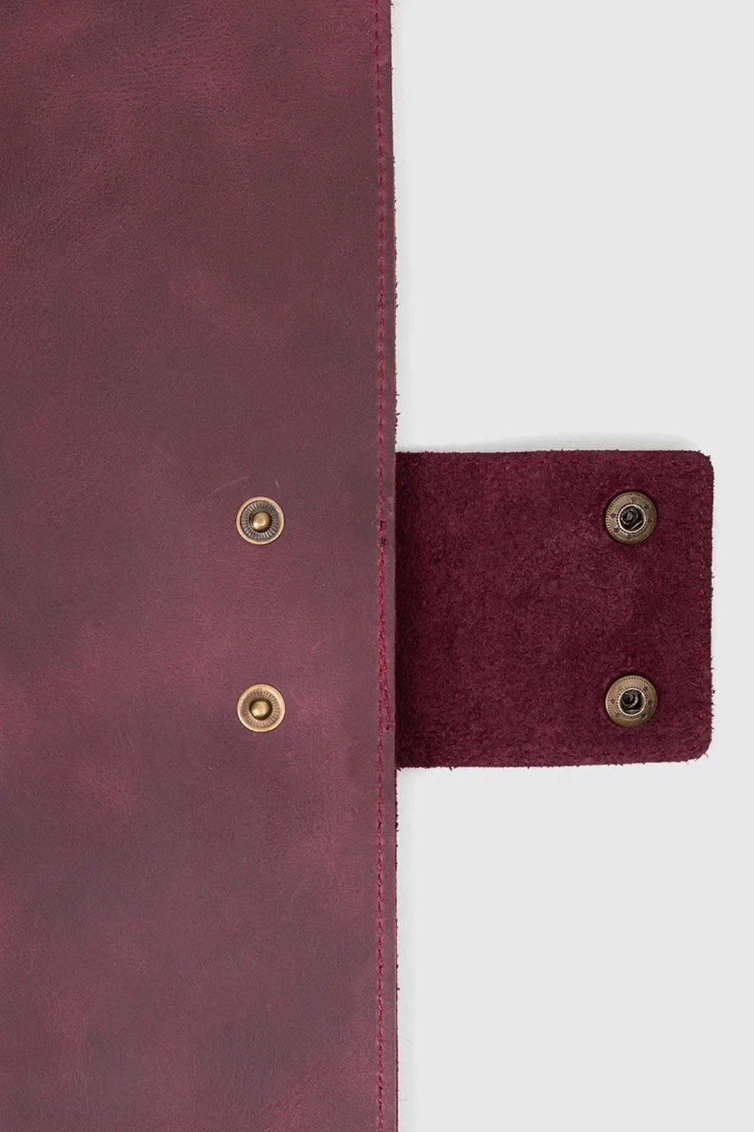 Hakiki Deri Macbook Air Pro 13-14 İnç Organizer Evrak & Laptop & Tablet Çantası - Bordo