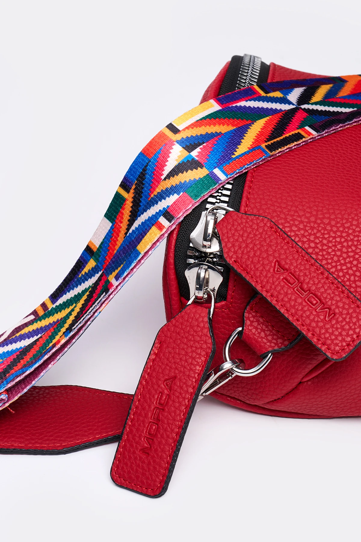 Çapraz Askılı Kadın Vücut Çantası & Body Bag - Kırmızı