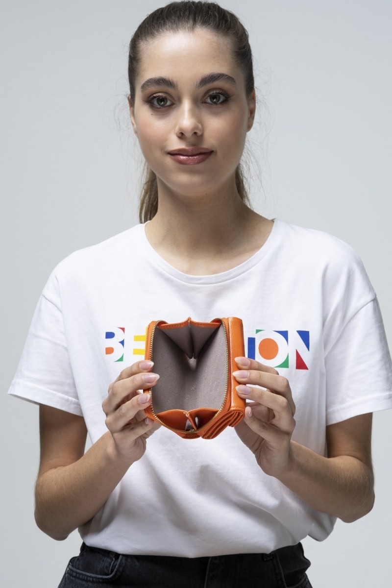 Benetton Kadın Cüzdan Turuncu Bnt_668