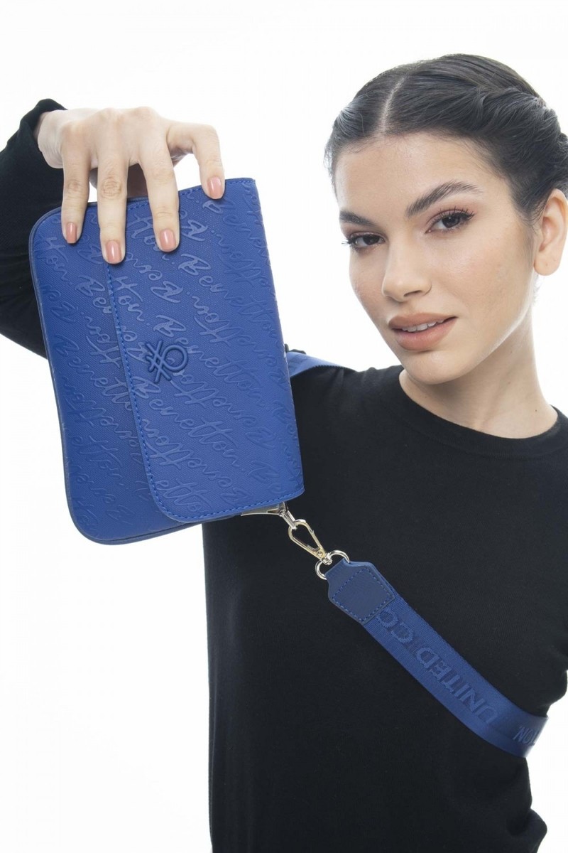 Benetton Kadın Çapraz Çanta Sax Bnt_1149