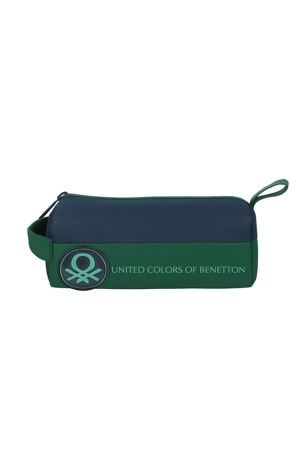 Benetton Retro Erkek Çocuk Oval Kalemlik Lacivert-Yeşil 13073